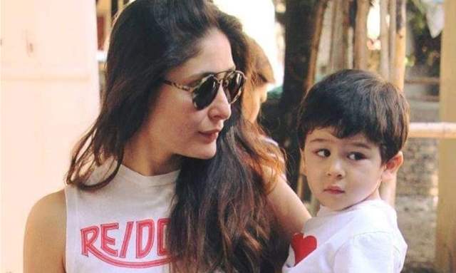 Kareena Kapoor Khan and Taimur Ali Khan