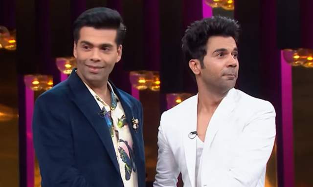 Karan Johar and Rajkummar Rao