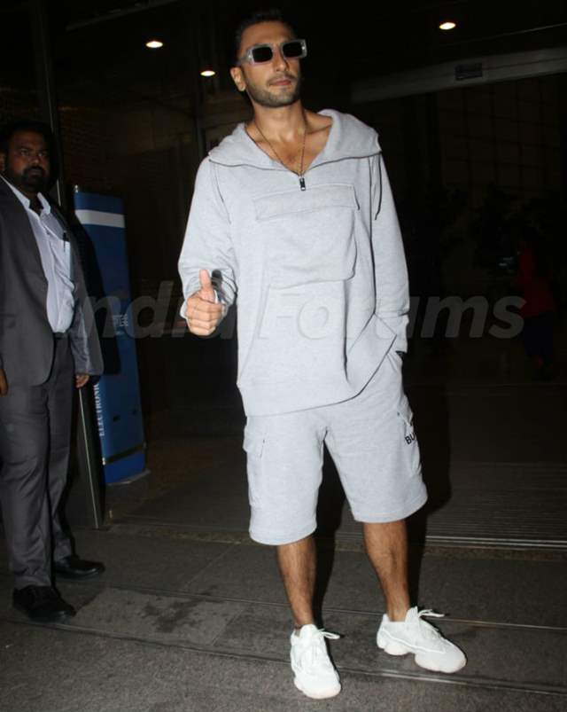 Ranveer Singh is a Gucci fan - Check out his airport look as he