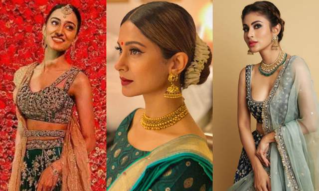 Inspired From TV World's Best Actresses Here Are 5 Dresses For Your Mehendi  Party