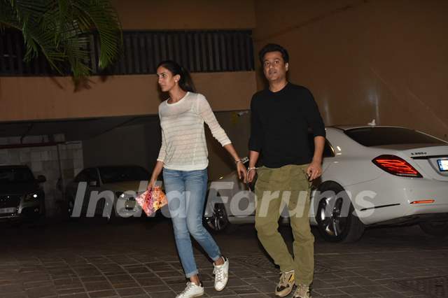 Abhishek Kapoor and his wife spotted around the town