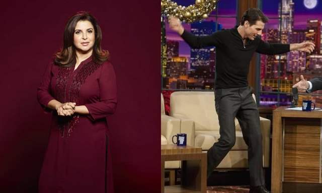 Farah Khan and Tom Cruise