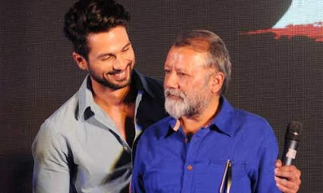 Shahid Kapoor and Pankaj Kapoor