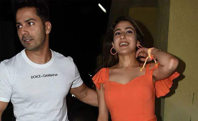 Varun Dhawan Sara Ali Khan Coolie No 1