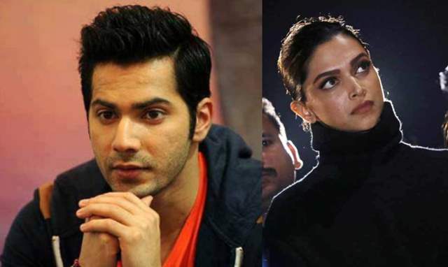 Varun Dhawan and Deepika Padukone