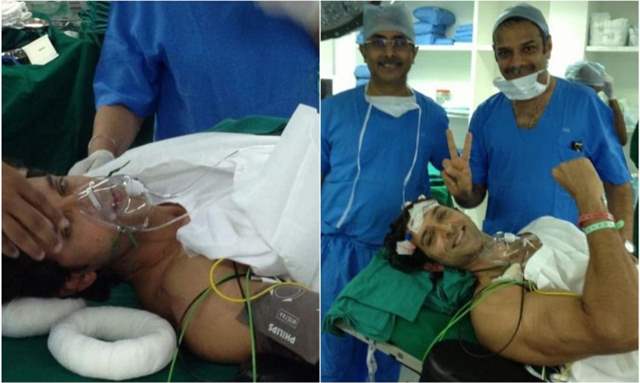 hrithik roshan brain surgery