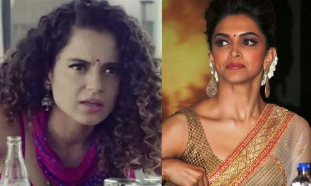 Kangana Ranaut and Deepika Padukone 