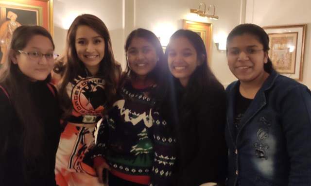 Shraddha Kapoor with her fans