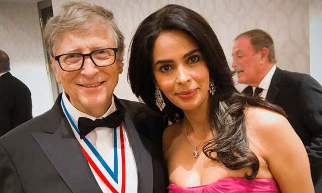 Mallika Sherawat and Bill Gates