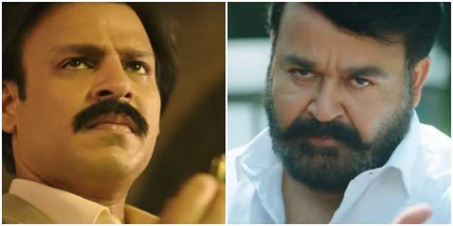 Vivek Oberoi with Mohanlal Lucifer