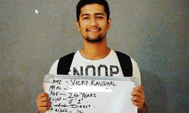 vicky kaushal auditions 