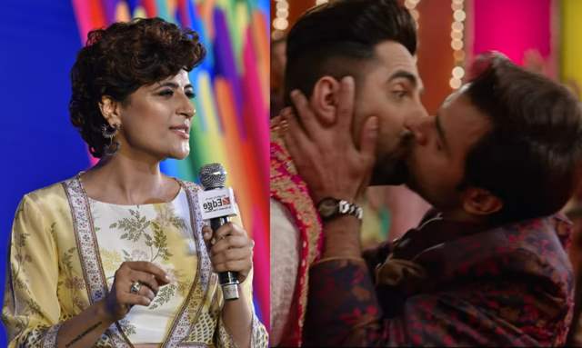 Tahira Kashyap reacts to hubby Ayushmann Khurrana's kissing scene