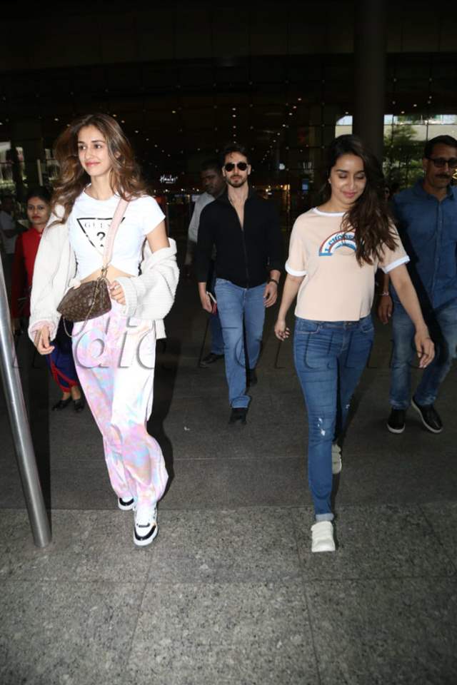 Disha Patani's Bimba y Lola cross-body bag is all kinds of casual style  goals; Here's how she styled it