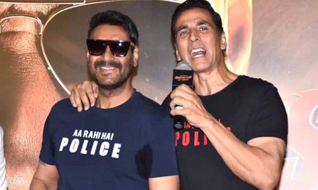 Akshay Kumar and Ajay Devgn 