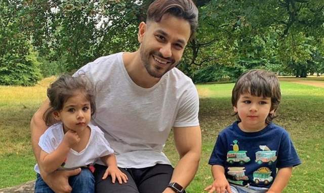  Kunal Kemmu, Taimur and Inaaya