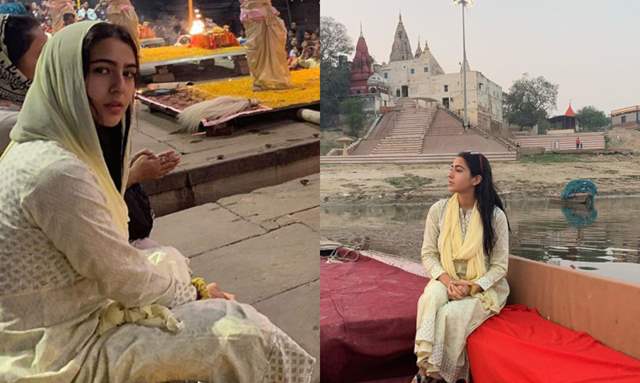 Sara Slammed for being a Non-Hindu; Varanasi Temple Visit Lands her in  Controversy!