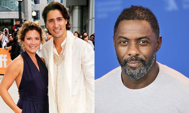  Justin Trudeau’s wife Sophie Trudeau and Idris Elba