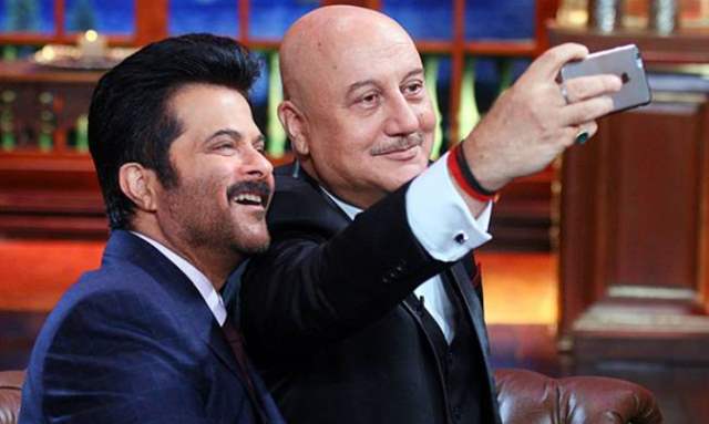 Anil Kapoor and Anupam Kher