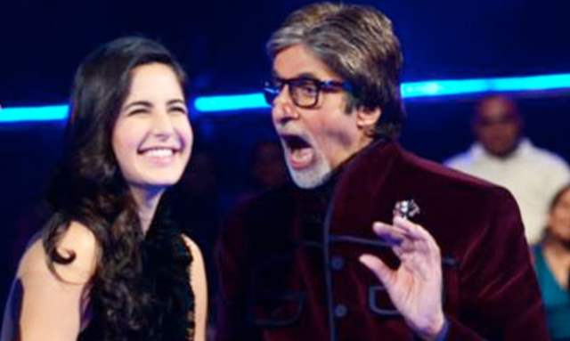 Katrina Kaif and Amitabh Bachchan