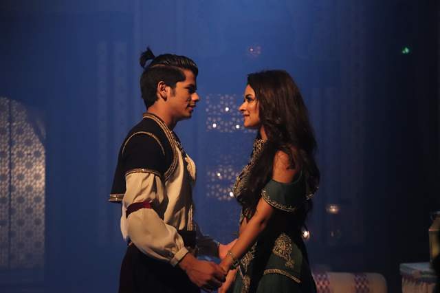 Aladdin and Yasmine in a still from the show