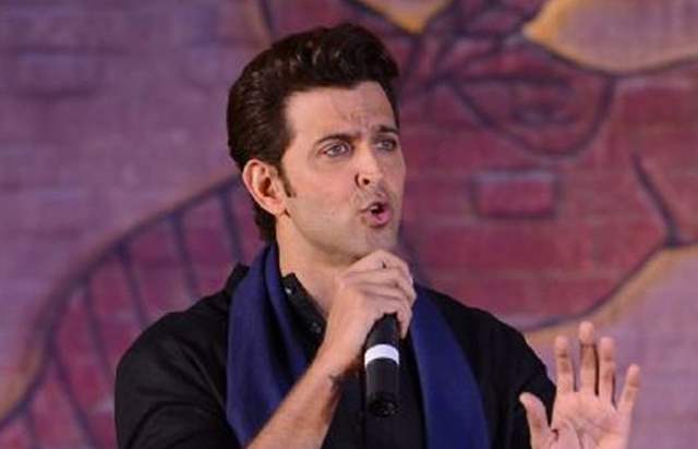 Hrithik Roshan speaking