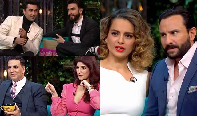 Koffee with Karan Wittiest Moments