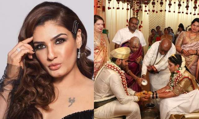 raveena tandon nikhil wedding revathi