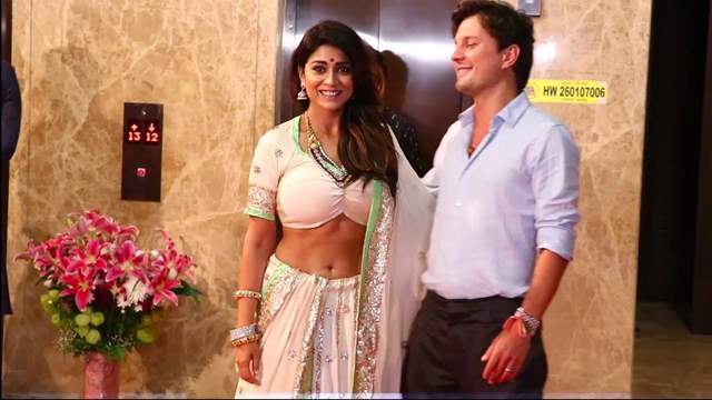 Shriya Saran with husband Andrei Koscheev