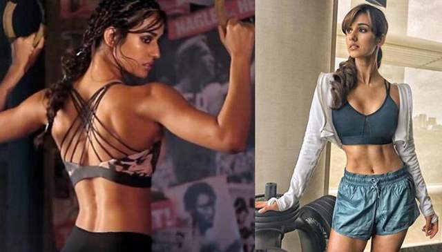 Disha Patani workout