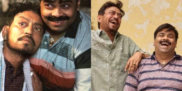 Irrfan Khan and Kiku Sharda