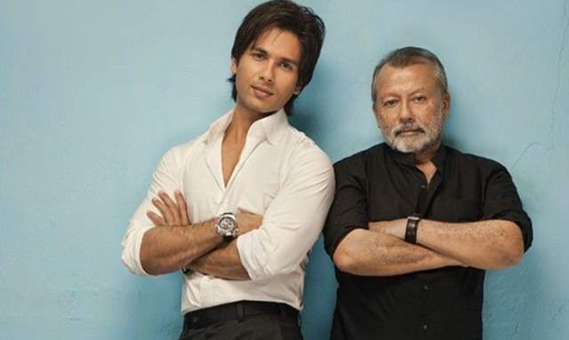 Shahid Kapoor and Pankaj Kapoor