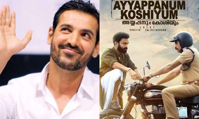 John Abraham acquired the Hindi remake rights of Malayalam film Ayyappanum Koshiyum