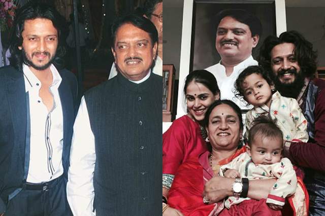 Riteish Deshmukh and wife Genelia Deshmukh remember Vilasrao Deshmukh on his birthday anniversary