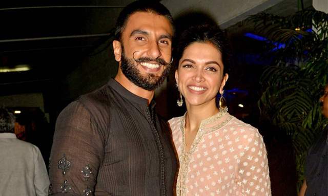 Ranveer Singh and Deepika Padukone