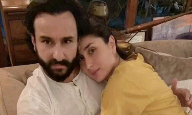 Saif Ali Khan with wife Kareena Kapoor Khan