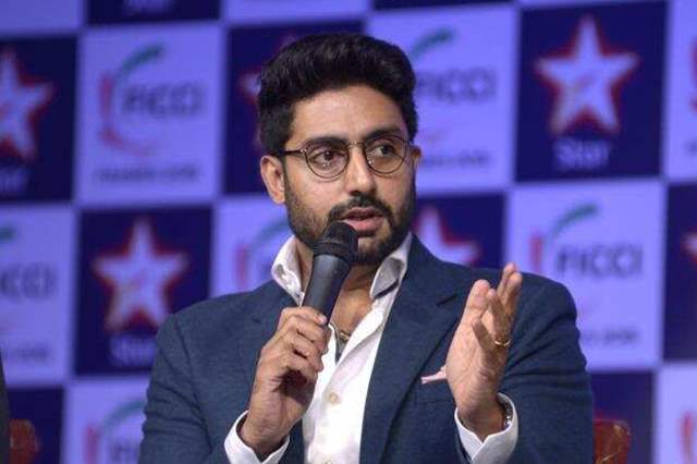 Abhishek Bachchan speaking