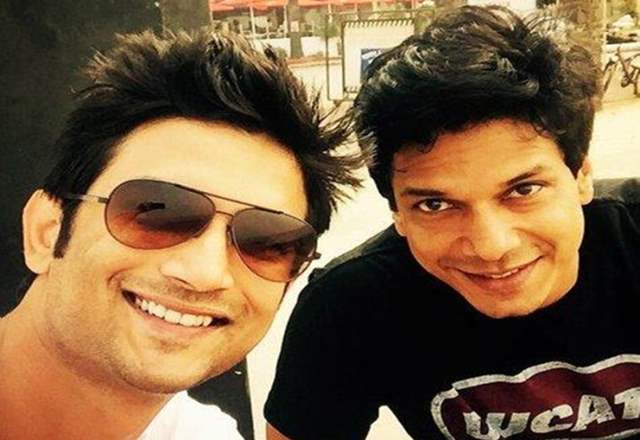 Sushant Singh Rajput and Mahesh Shetty 