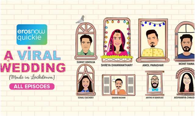 Eros Now Initiated Lockdown Shoots and Became a Trendsetter with Its Show 'A Viral Wedding'