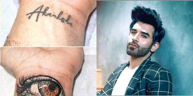 Paras Chhabra new Tatoo