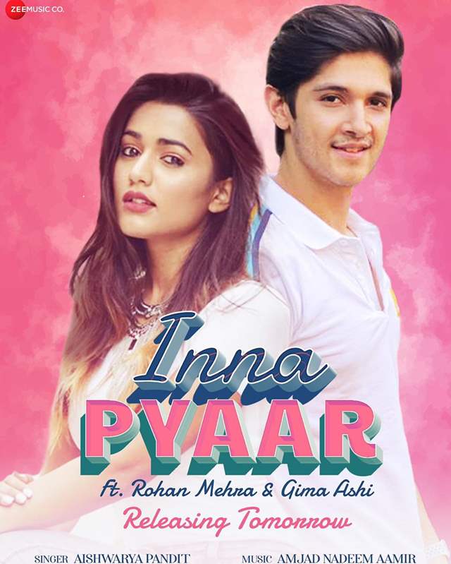 Poster of Rohan Mehra's upcoming music video 'Inna Pyaar'