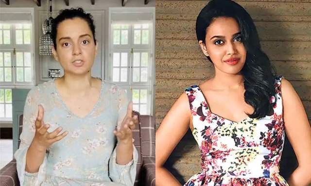 Kangana Ranaut and Swara Bhasker 