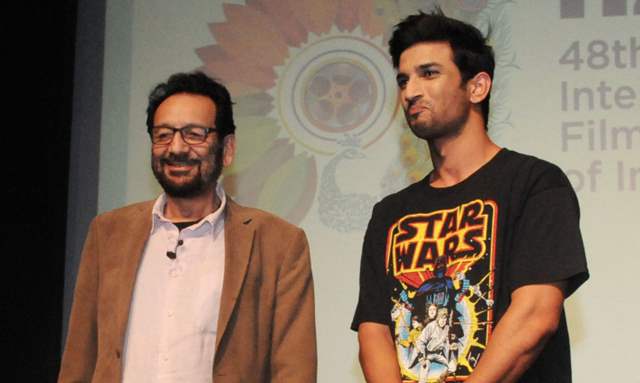 Shekhar Kapur and Sushant Singh Rajput