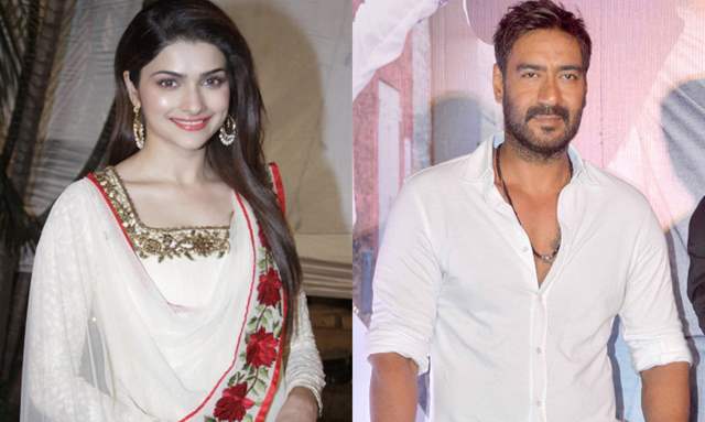 Prachi Desai and Ajay Devgn