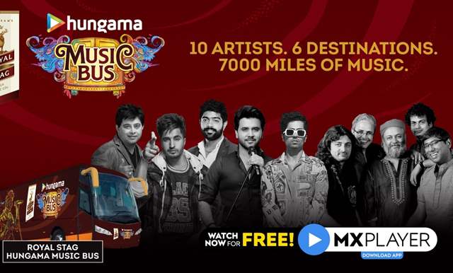 MX Player to take viewers on a musical journey with ‘Hungama Music Bus’