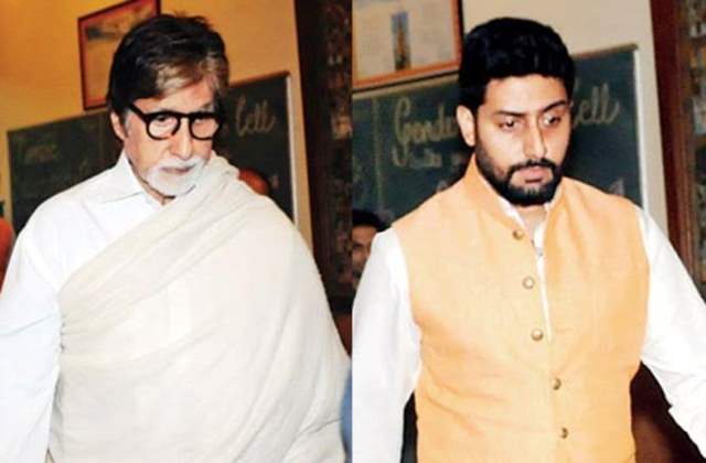 Amitabh Bachchan Abhishek Bachchan