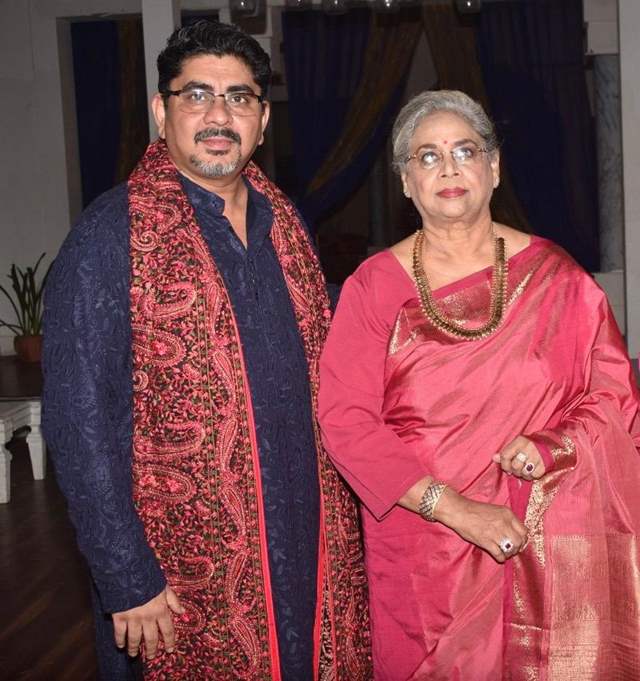 Rajan Shahi and his mother Deepa Shahi