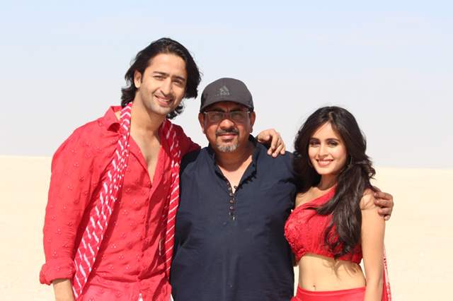 Shaheer Sheikh, Rajan Shahi and Rhea Sharma