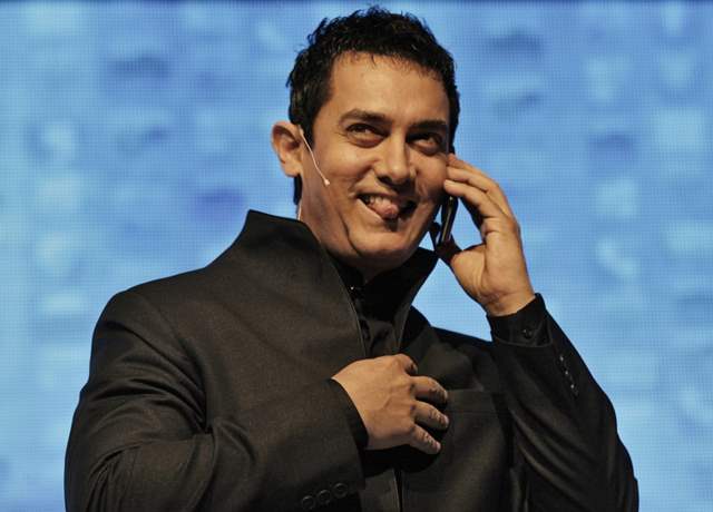 Aamir Khan speaking