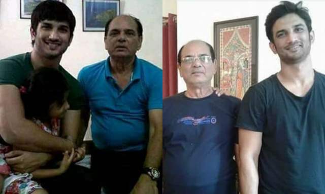 Sushant Singh Rajput and with his father KK Singh