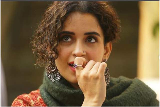 Sanya Malhotra Shoots for a Brand as the Lockdown Eases